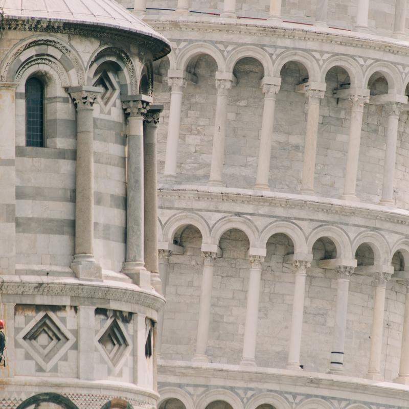 Leaning tower of Pisa